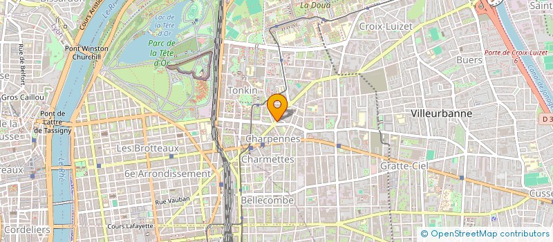 localisation de l'entreprise FOOD & CO INVEST  VILLEURBANNE