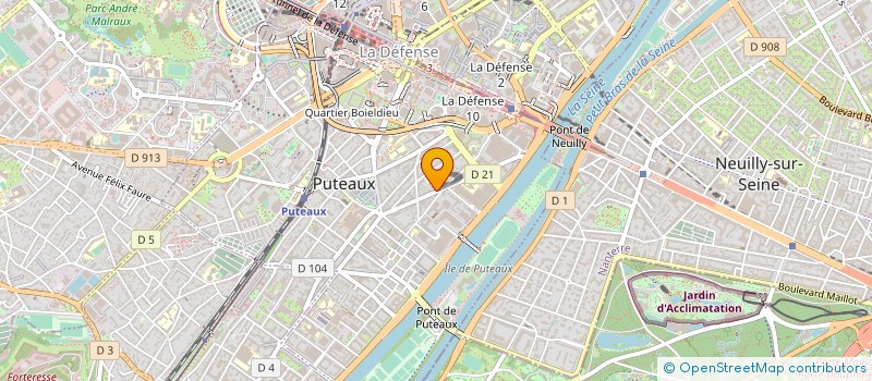 localisation de l'entreprise FOOD CONCEPT SERVICES à PUTEAUX