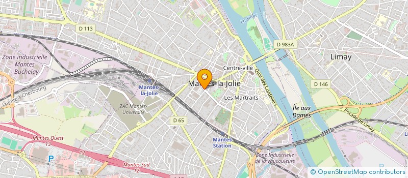 localisation de l'entreprise FOOD COURT MANTES  MANTES-LA-JOLIE