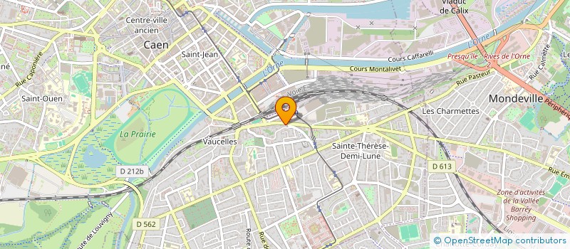 localisation de l'entreprise FOOD D'AUGE à CAEN