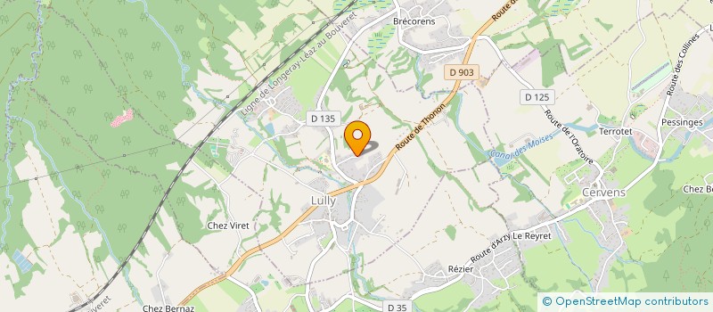 localisation de l'entreprise FOOD DE RUE  PERRIGNIER