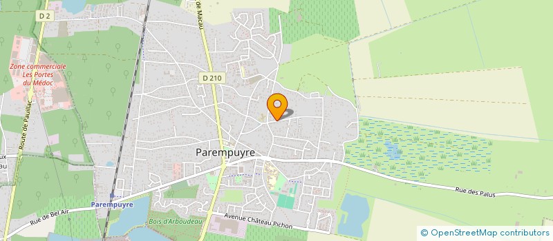 localisation de l'entreprise FOOD DEVELOPPEMENT SERVICES  PAREMPUYRE