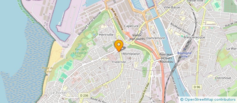 localisation de l'entreprise FOOD-EX  LE PORTEL