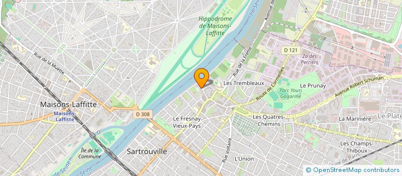 localisation de l'entreprise FOOD EXPERIENCE à SARTROUVILLE