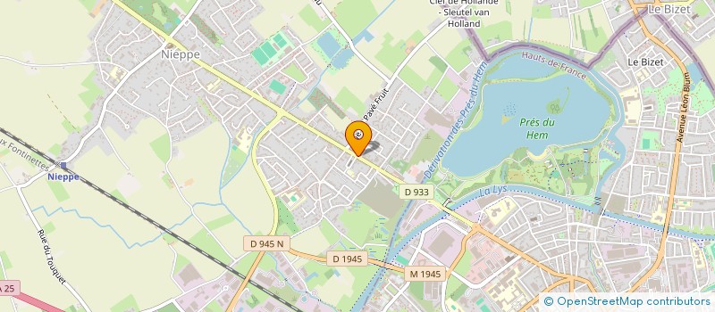 localisation de l'entreprise FOOD EXPRESS  NIEPPE