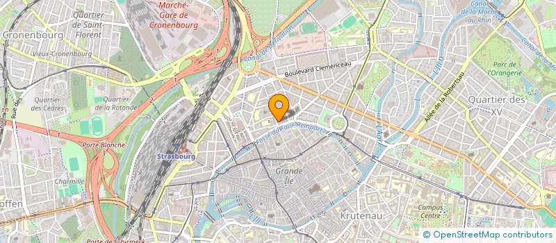 localisation de l'entreprise FOOD FACTORY à STRASBOURG