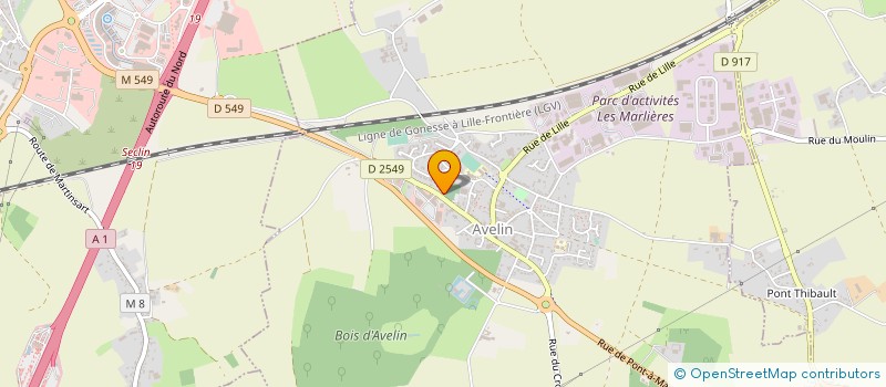 localisation de l'entreprise FOOD FAMILY  AVELIN