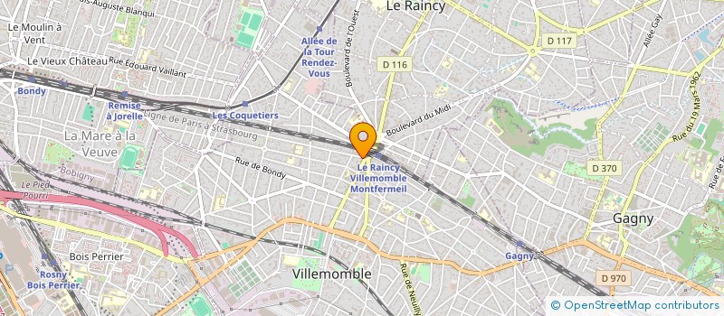 localisation de l'entreprise FOOD FAMILY à VILLEMOMBLE