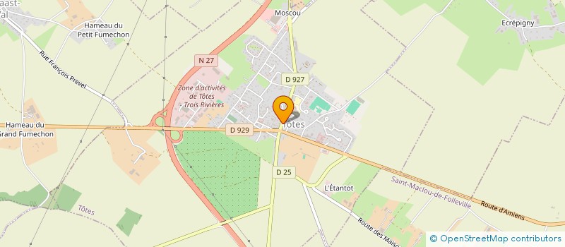 localisation de l'entreprise FOOD FAMILY à TOTES