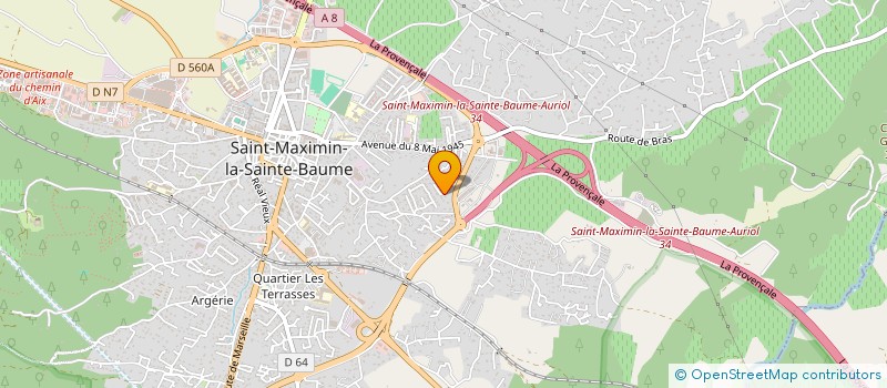 localisation de l'entreprise FOOD & FEAST EVENTS à SAINT-MAXIMIN-LA-SAINTE-BAUME