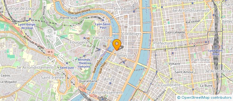 localisation de l'entreprise FOOD FIGHTERS à LYON