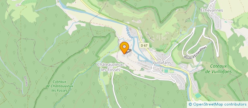 localisation de l'entreprise FOOD & FLO  VUILLAFANS