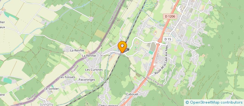 localisation de l'entreprise FOOD FLOW  SAINT-CERGUES