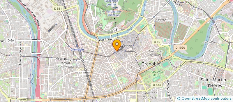 localisation de l'entreprise FOOD & GO VH  GRENOBLE