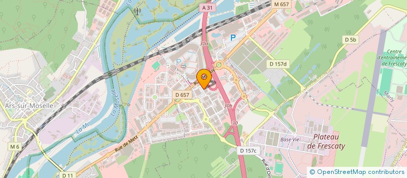 localisation de l'entreprise FOOD HALL  AUGNY