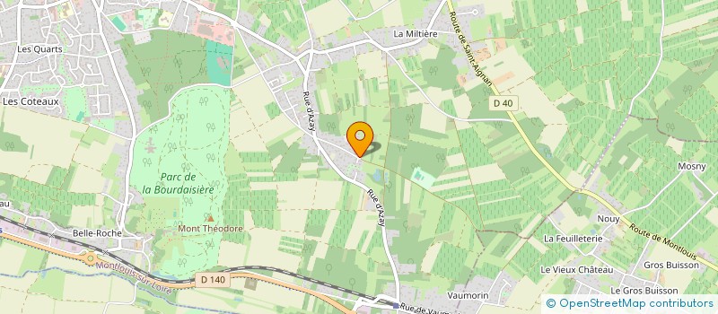 localisation de l'entreprise FOOD IMMO à MONTLOUIS-SUR-LOIRE