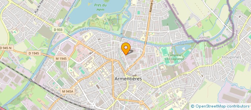 localisation de l'entreprise FOOD IN PLACE à ARMENTIERES
