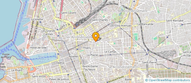 localisation de l'entreprise FOOD INDUSTRIE TRAIDING à MARSEILLE