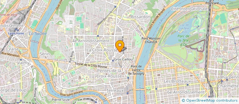 localisation de l'entreprise FOOD LAB  LYON