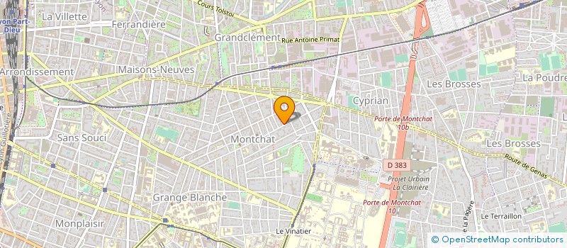 localisation de l'entreprise FOOD'LAB HOLDING  LYON