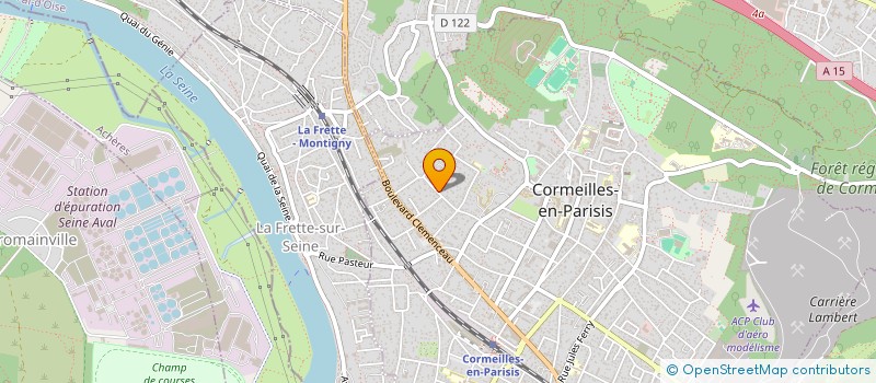 localisation de l'entreprise FOOD & LOG à CORMEILLES-EN-PARISIS