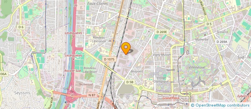 localisation de l'entreprise FOOD MACHINE INVEST  GRENOBLE