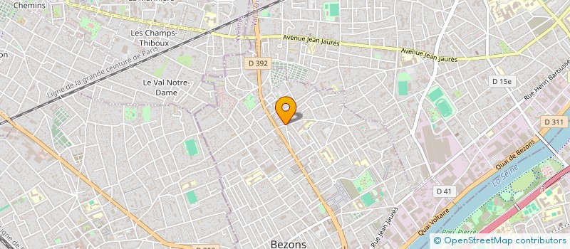 localisation de l'entreprise FOOD MARKET BEZONS à BEZONS