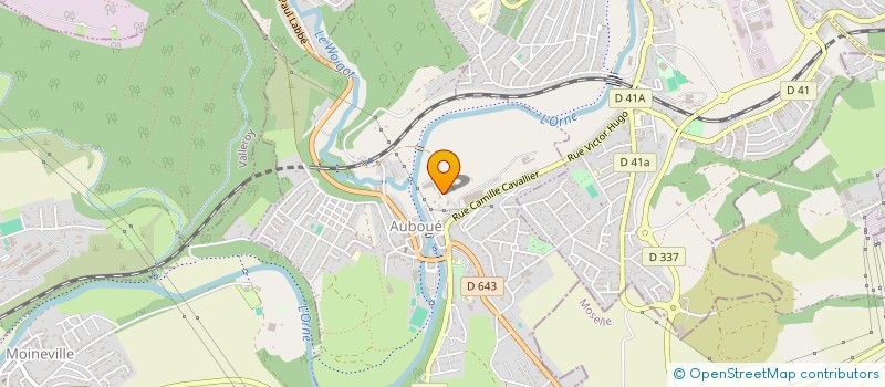 localisation de l'entreprise FOOD-NEGOCE  AUBOUE