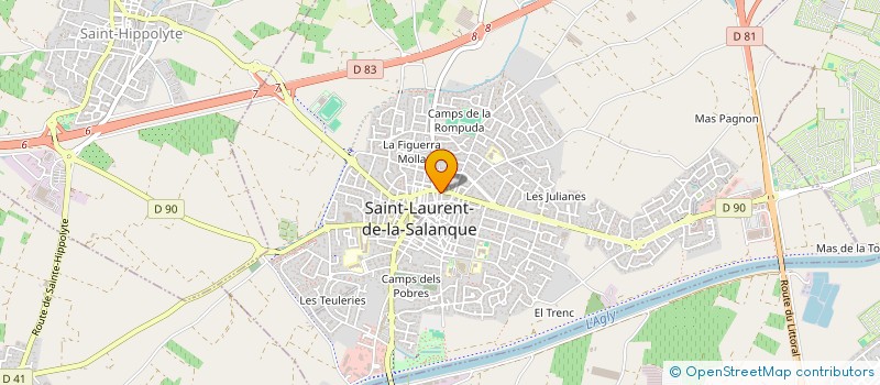 localisation de l'entreprise FOOD NIGHT à SAINT-LAURENT-DE-LA-SALANQUE