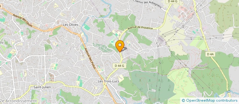 localisation de l'entreprise FOOD PARK à MARSEILLE