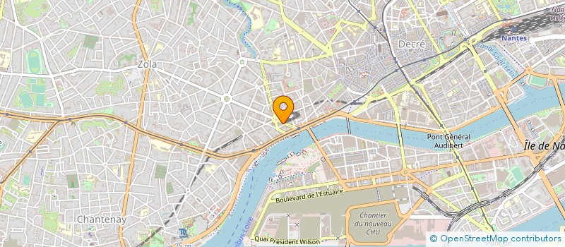 localisation de l'entreprise FOOD PIZZA à NANTES