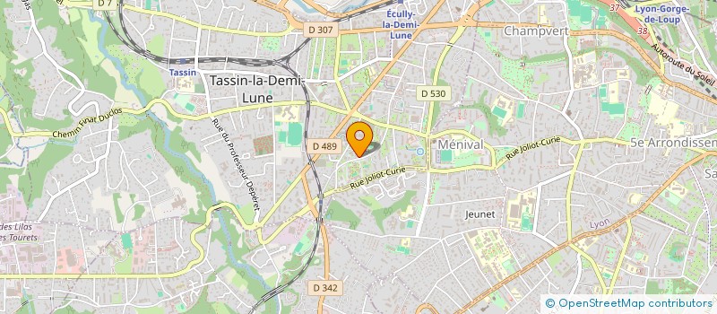 localisation de l'entreprise FOOD REPUTATION à TASSIN-LA-DEMI-LUNE