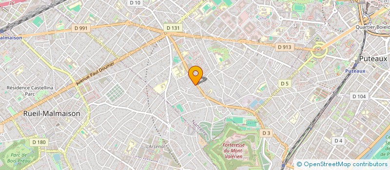 localisation de l'entreprise FOOD'S FACTORY  NANTERRE