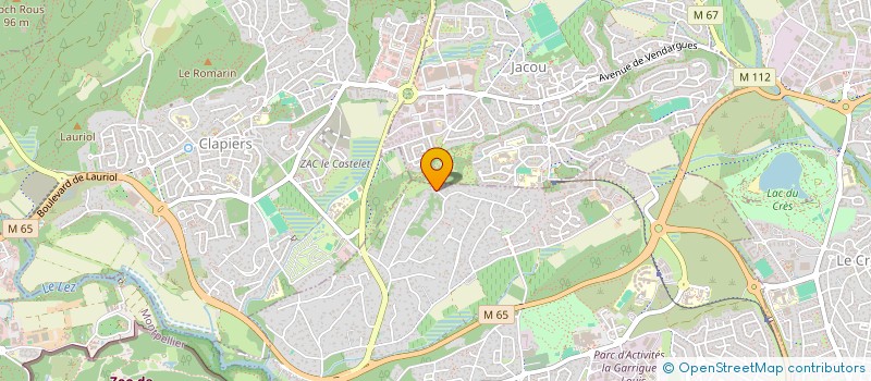 localisation de l'entreprise FOOD & SENS  CASTELNAU-LE-LEZ