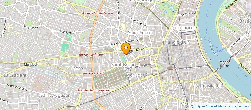 localisation de l'entreprise FOOD SERVICES  BORDEAUX