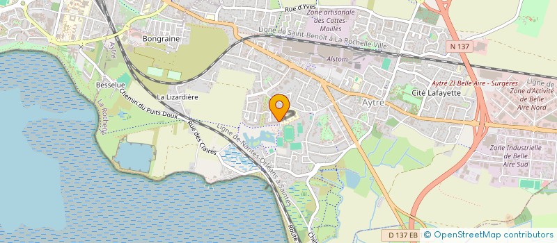 localisation de l'entreprise FOOD SL  AYTRE