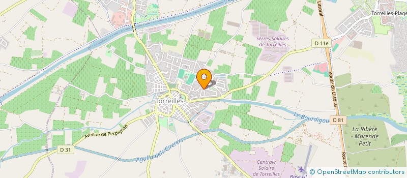 localisation de l'entreprise FOOD SOCIETY  TORREILLES