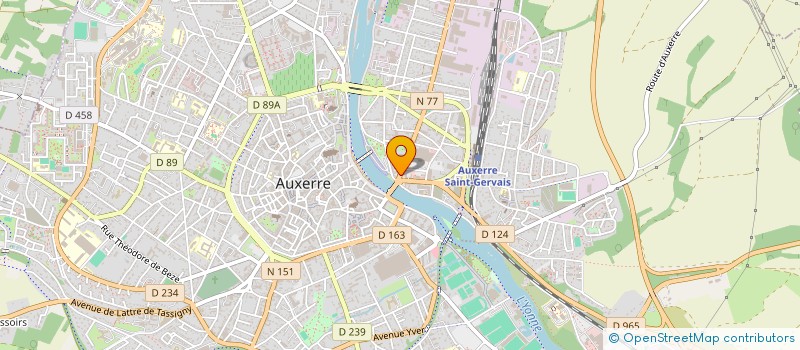 localisation de l'entreprise FOOD SOLUTION à AUXERRE