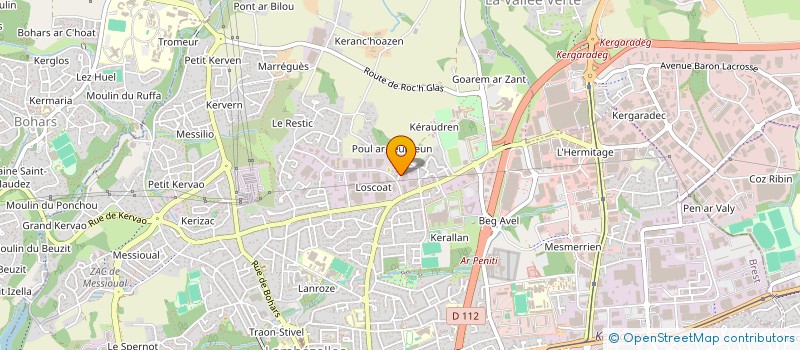 localisation de l'entreprise FOOD & STAND à BREST