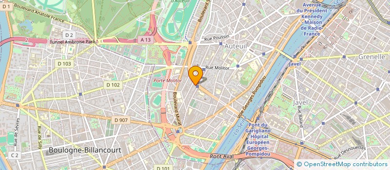 localisation de l'entreprise FOOD TRADE  PARIS