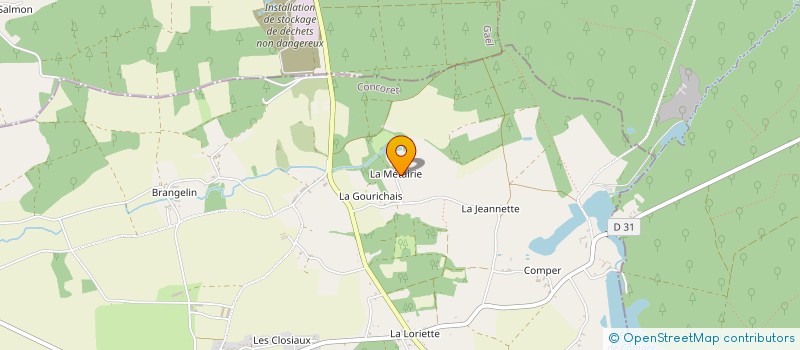 localisation de l'entreprise FOOD TRADING INTERNATIONAL  CONCORET