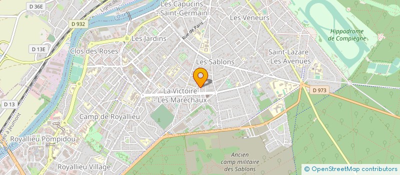 localisation de l'entreprise FOOD TRUCK 1  COMPIEGNE