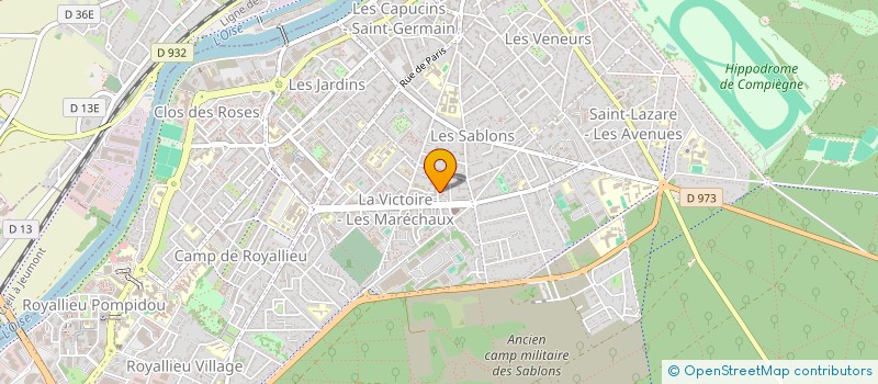 localisation de l'entreprise FOOD TRUCK  COMPIEGNE