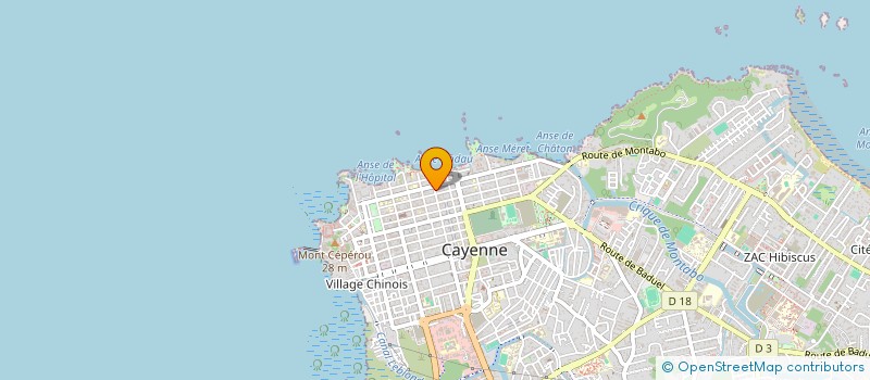 localisation de l'entreprise FOOD TRUCK GUYANE  CAYENNE