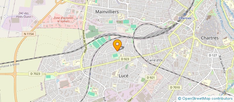 localisation de l'entreprise FOOD-TRUCK'HEURE à LUCE
