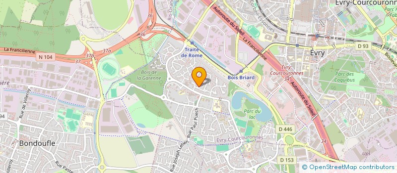 localisation de l'entreprise FOOD TRUCK LA CREPE RIT à EVRY-COURCOURONNES