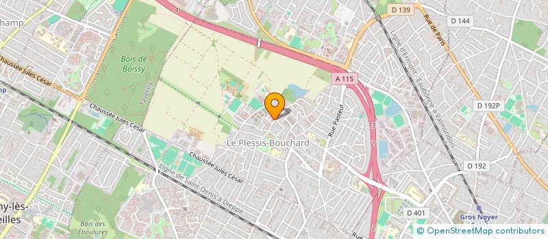 localisation de l'entreprise FOODART  TAVERNY