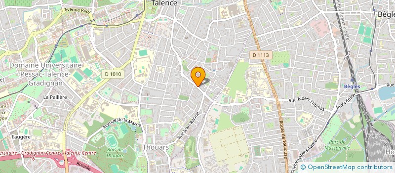 localisation de l'entreprise FOODAVI  TALENCE