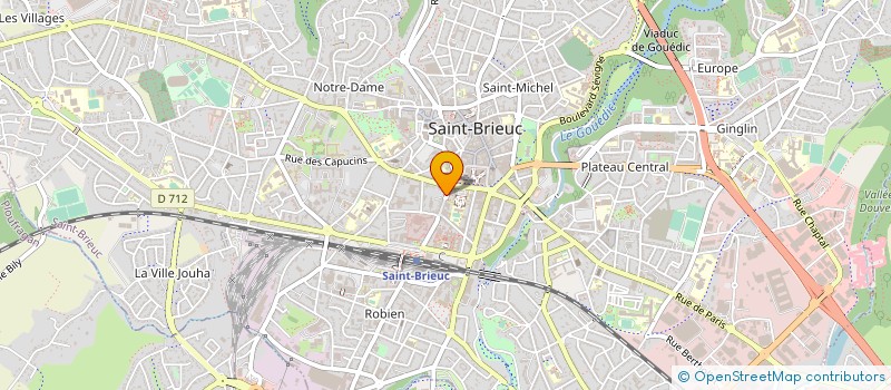 localisation de l'entreprise FOODCHAIN ID GROUP FRANCE SAS à SAINT-BRIEUC