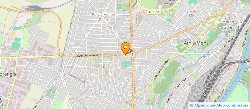 localisation de l'entreprise FOODEO à BONDOUFLE